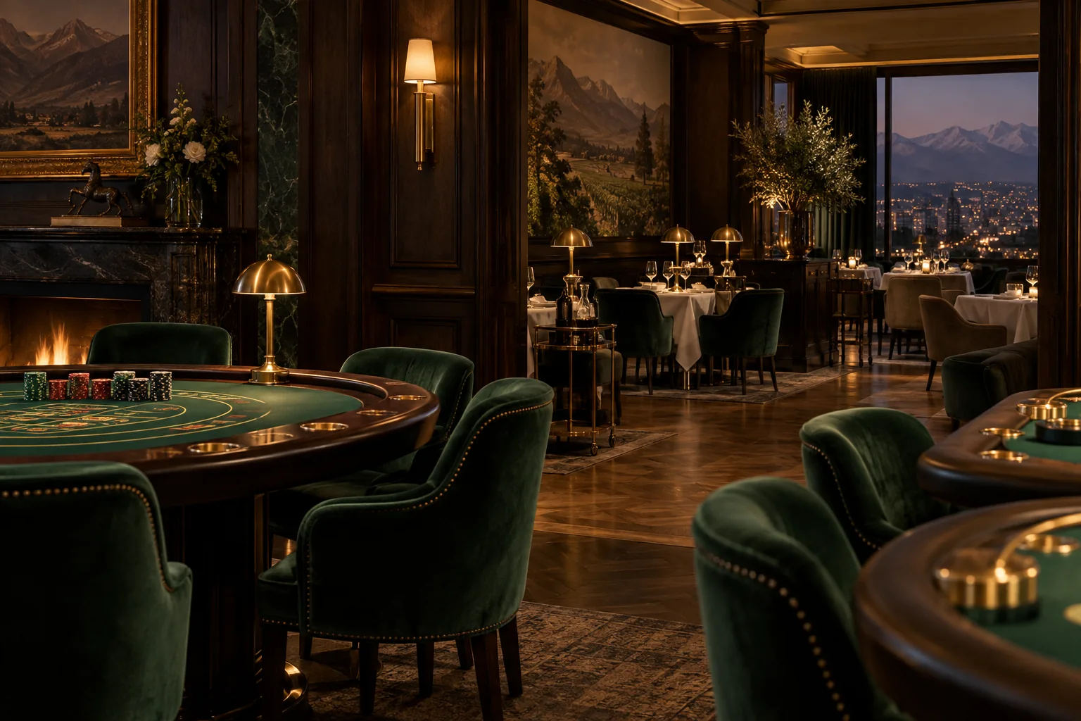 Mesas del casino presencial